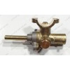 Газовый кран в сборе с жиклером - 49 ГМГ2.00-04 для плиты Гефест