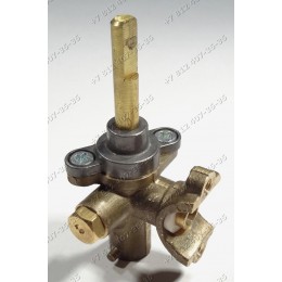 Газовый кран в сборе с жиклером - 40 1445-39.000-19 для плиты Гефест