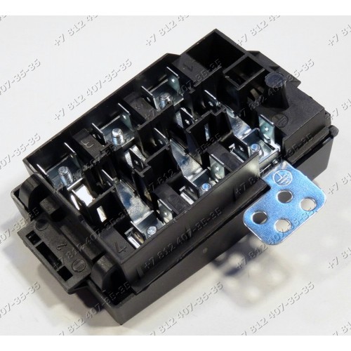 Клеммная коробка SL500 450V 40A T125 плиты Gefest