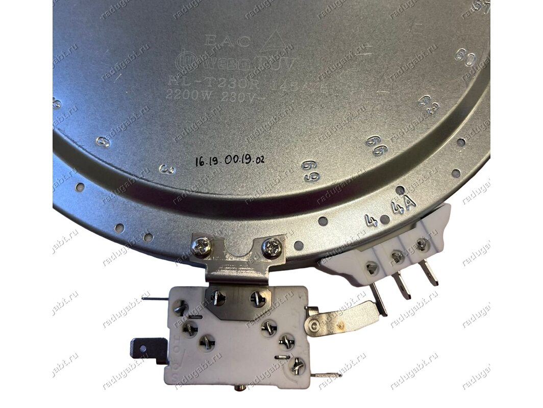 Конфорка стеклокерамики HL-T230R 2200W 230 (205) мм - Запчасти РадугаБТ ...