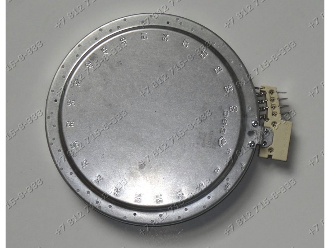 Конфорка трехзонная для плиты Electrolux 3890806213 - Запчасти РадугаБТ ...