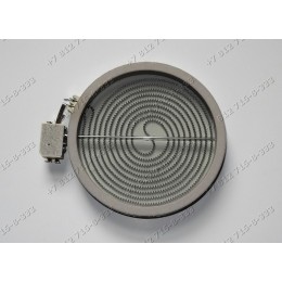 Конфорка C00139036 стекло D=175мм(200мм) 1800W стеклокерамика для плиты Indesit