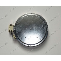 Конфорка C00139036 стекло D=175мм(200мм) 1800W стеклокерамика для плиты Indesit