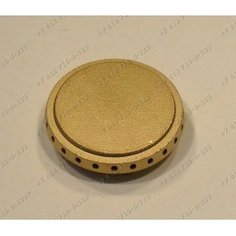 Рассекатель (диаметр 50 мм 65146-0 матовый) средней горелки для плиты Ariston Indesit