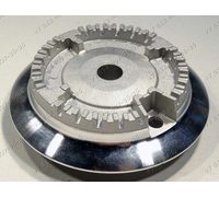 Рассекатель диаметр 86 мм с одним отверстием для плиты Ariston Indesit 7HTD640(ICE)IX/HA C223GEAFR C243GCE C243GEAFR
