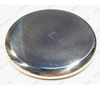 Крышка рассекателя серебрянная (нержавейка) для плиты Ariston Indesit GQ74SI, GQ74ST, PC750TXXHA