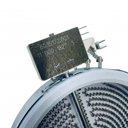 Конфорка однозонная EGO для стеклокерамической плиты Bosch, Siemens диаметр общий 165 мм мощность 1200W 10.54114.034, 4851380021