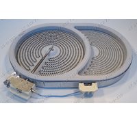 Конфорка стеклокерамика для утятницы для плиты Bosch PIC645E4E/03