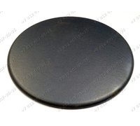 Крышка рассекателя серебряная D 100 мм большой для плиты Candy 44000873