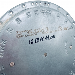 Конфорка для стеклокерамической плиты CERAMASPEED 165N8-L6695D 1200W - 165 мм