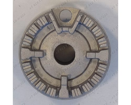 Рассекатель A диаметр 49 мм для плиты Дарина GM341, КM341