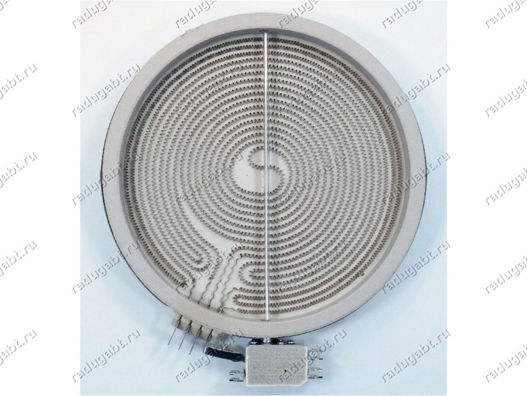 Конфорка трехзонная плиты Gorenje 2302734841 - Запчасти РадугаБТ в %rs ...