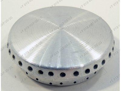 Крышка средней горелки газовой плиты Гефест 1457 - диаметр 66 мм