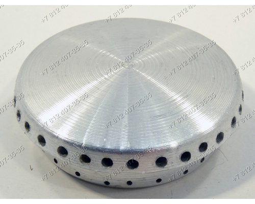 Крышка горелки для плиты Гефест 1457 и др. диаметр 66 мм средняя 1445-00.023