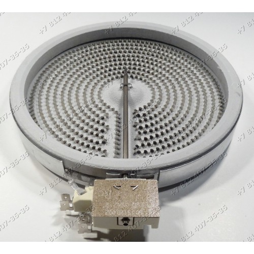 Конфорка стеклокерамика 1700W для плиты Miele KM631 40/62850648