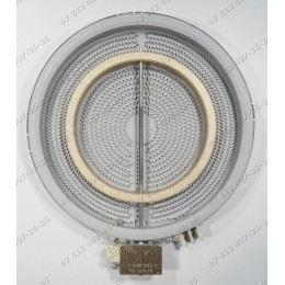 Конфорка стеклокерамика 2000W/1000W для плиты Miele KM631 40/62850648