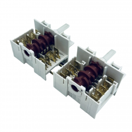 Переключатель конфорки двойной DREEFS 5HE/555 для плиты Gorenje (6+0 положений)