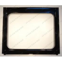 Передняя панель (окантовка проема духовки) для плиты Ariston C6V P4(W)R