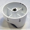 Ручка регулировки конфорки для плиты Zanussi ZCV55001WA, ZCE540G1WA и т.д. - 8075115017