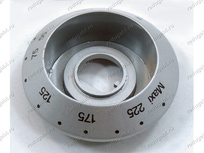 Диск ручки термостата серебристая диаметр 57 мм для плиты Ardo