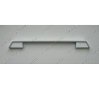 Ручка дверцы духовки (E452 белая общая длина 47,5 см расстояние между отверстиями 38 см) для плиты Hansa