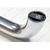 Ручка (серебристая) дверцы духовки L-426мм для плиты Ardo 651066823, 322128700