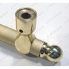 Ручка дверцы ZUB727 металлическая золото L-505 мм духовки Kuppersbusch