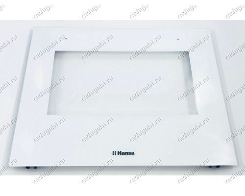 Стекло духовки внешнее белое для плиты Hansa BOEW64111, BOEW68411, BOEW64131 и т.д. 9067896