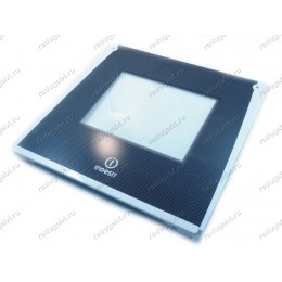 Внешнее стекло 490*457 мм духовки для плиты Ariston KN1E17WRU, KN3E6AWFR, KN3M1SWFR