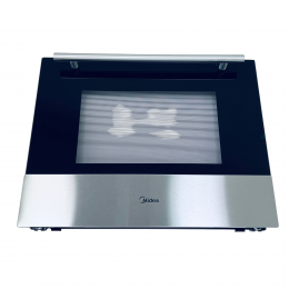 Дверь в сборе для духового шкафа MIDEA MO47001, MO47000, MO23000 и т.д. 12971100A35835