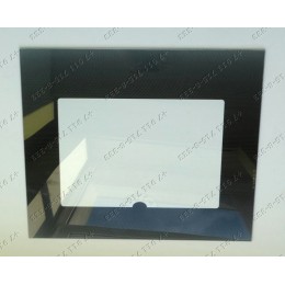 Внешнее стекло духовки газовой плиты Гефест 3100, 3200, 3101, 3110 и т.д. 498*409*4 мм Черное