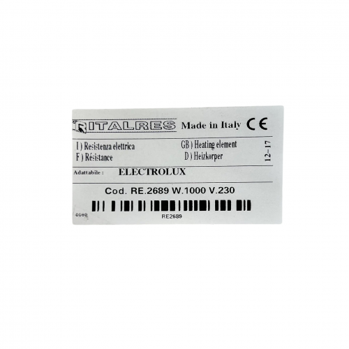 Тэн для плиты Electrolux EK7705X, EKM6600GW, EKE6721W, EOB5753X, EON866B, Zanussi, AEG