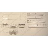 Комплект для навески фасадов холодильника Whirlpool CB601W 853976296031