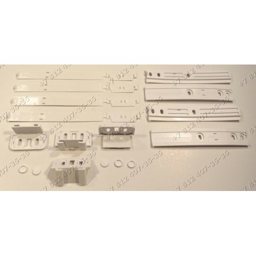Комплект для навески фасадов холодильника Whirlpool CB601W 853976296031