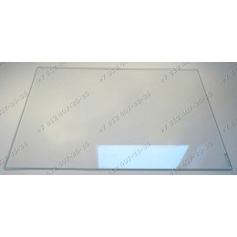 Стеклянная полка на ящик для овощей для холодильника Ariston, Indesit, Stinol BCB310AA, BCB310AAFR, BCB310AAS