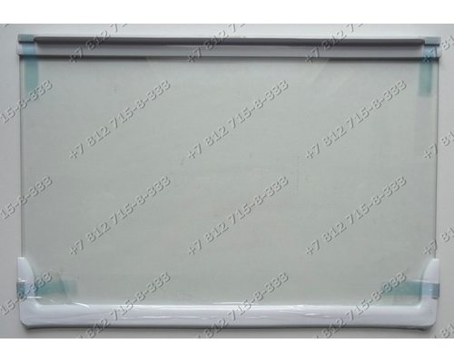 Полка стеклянная с обрамлением холодильника Samsung RL34 RL40EG RL34ECSW