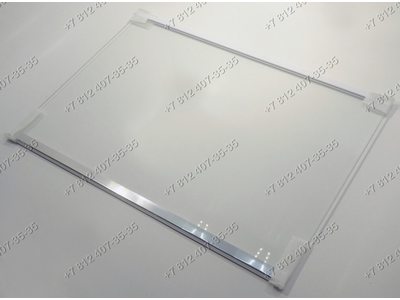 Полка стеклянная для холодильника Samsung RB28... RB33... RB31... RB29... RB30... и т.д. 500*355 мм (Ш*Г)