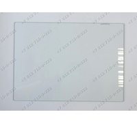Полка стеклянная без обрамления для холодильника Beko CN335220 DSK28000 CS335020 CN329120 CSK31000 CN329120