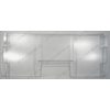 Панель ящика прозрачная для холодильника Beko TZA6016FFW, TZA6016FFS, TZDA661W, TZDA629FW