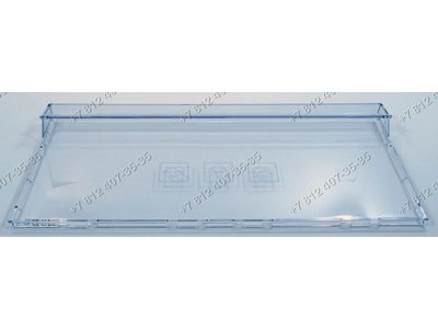Панель ящика морозилки для холодильника Beko голубая 463896 405*170 мм - ОРИГИНАЛ! 