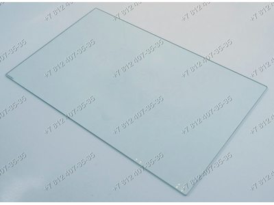 Полка стеклянная без обрамления 470*292*5 мм для холодильника Gorenje