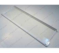 Полка стеклянная с обрамлением для холодильника Атлант Минск МХМ1600, МХМ1601, МХМ1602