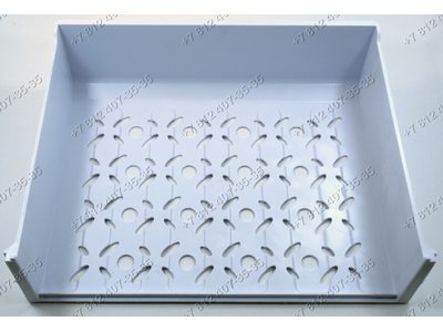 Ящик для морозильной камеры верхний (корпус ящика) для холодильника Бирюса 480*370*120 мм