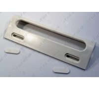Ручка для холодильника универсальная кремовая, длина 198 мм, расстояние между отверстиями 107-157 мм