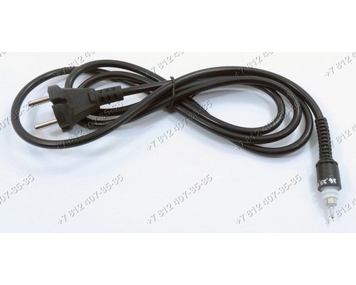 Сетевой шнур для плойки, утюжка, фена и т.д. поворотный 180 гр, 16A 250V длина 1,6 метра