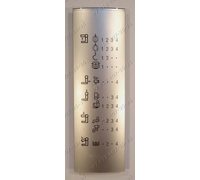 Часть корпуса 00654443 (серая с символами) для кухонного комбайна Bosch MUM4856EU/05