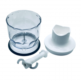 Измельчитель в сборе для блендера Braun 4191, 4165, 4199 Multiquick Miniprimer - 350 мл MQ20 AX22110059 TYPE MQ20WH