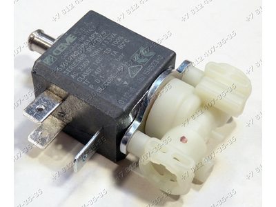 Клапан электромагнитный для кофемашины Delonghi ECAM23.450.B, ECAM23.450.S, ECAM510.55.M