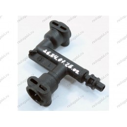 Соединитель трубок кофемашины Bosch Benvenuto, Siemens Surpresso, Melitta, Nivona - тройной, угловой 00606439 - ОРИГИНАЛ