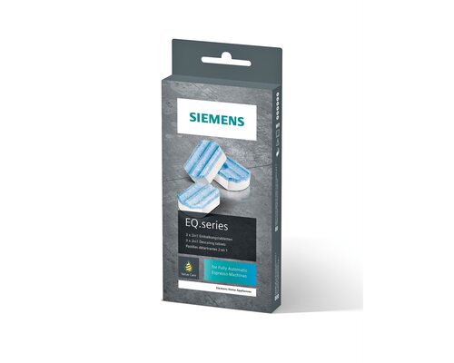 Таблетки от накипи 2 в 1 для кофемашины Siemens, Bosch, Gaggenau, Neff - 3 штуки по 36 грамм 00312094 - TZ80002A - ОРИГИНАЛ!